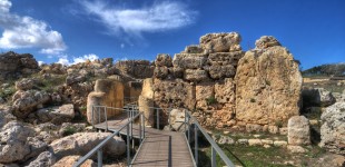 Ġgantija - Malta - Megalityczne Świątynie